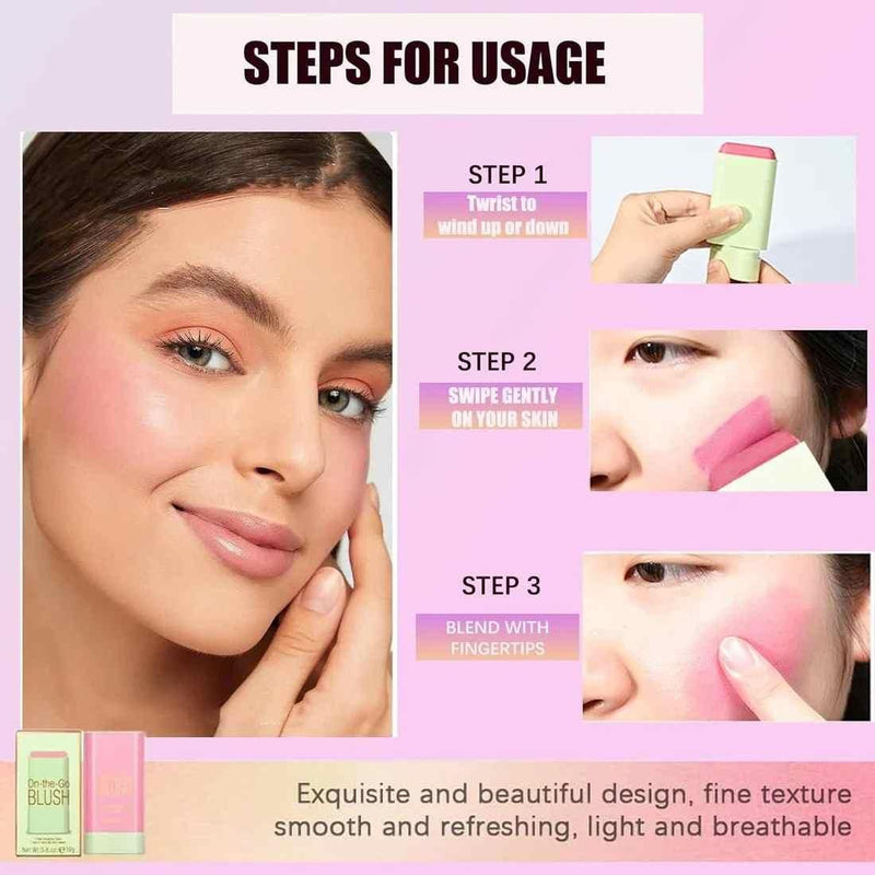 Glow-On-The-Go Multi-Use Blush & Moisturizer Stick – Barato Cart’s Beauty Essential!