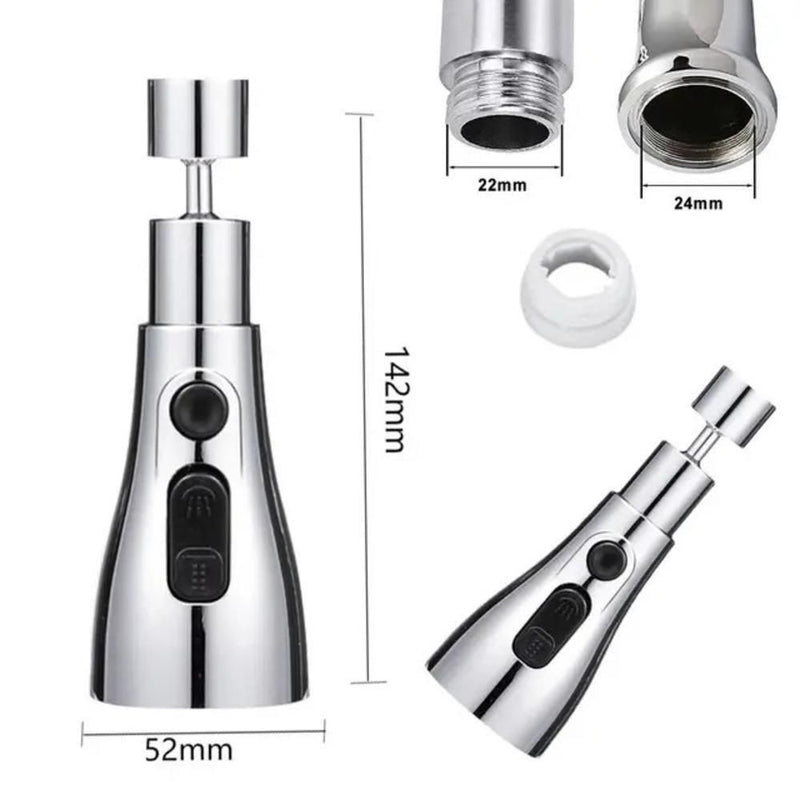 Barato Cart 3-Mode Kitchen Sink Faucet – Ultimate Water Flow Control for a Hassle-Free Kitchen!