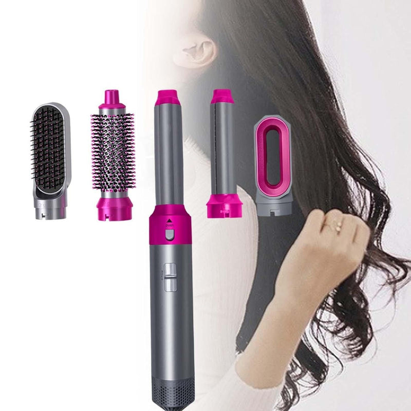 Barato Cart 5-in-1 Hair Styling Pro – Dry, Curl, Straighten & Volumize Like a Salon!