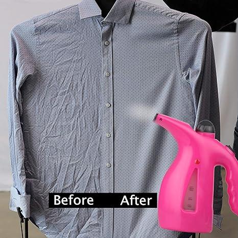 2-in-1 Handheld Garment & Facial Steamer – Barato Cart’s Fast-Heat Travel Iron Brush!