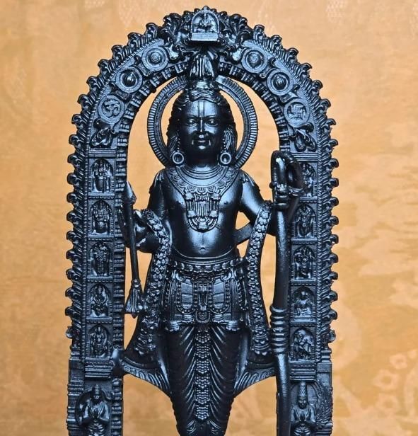 Ayodhya Ram Lala 3D Murti – Barato Cart’s Divine Resin Idol for Home & Temple!