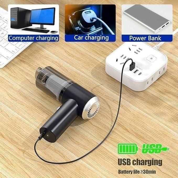 Barato Cart Wireless PowerVac β Ultimate Portable Suction Cleaner for Home, Car & Office!