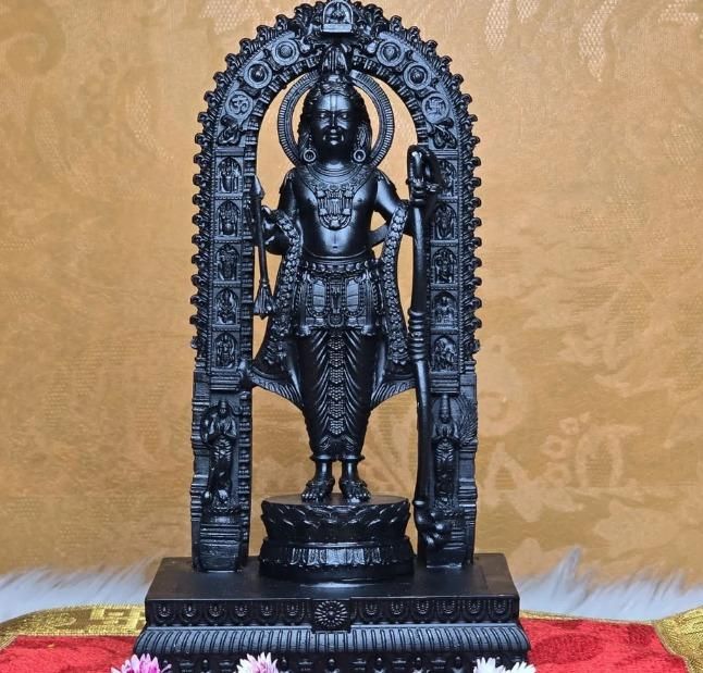 Ayodhya Ram Lala 3D Murti – Barato Cart’s Divine Resin Idol for Home & Temple!