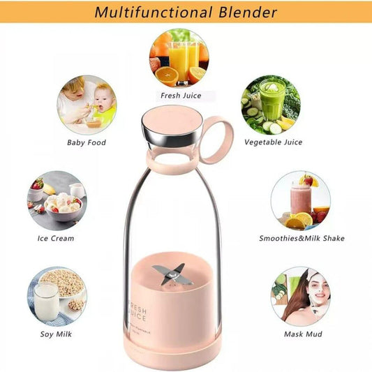 Blend On-the-Go with Barato Cart's USB Rechargeable Portable Blender!
