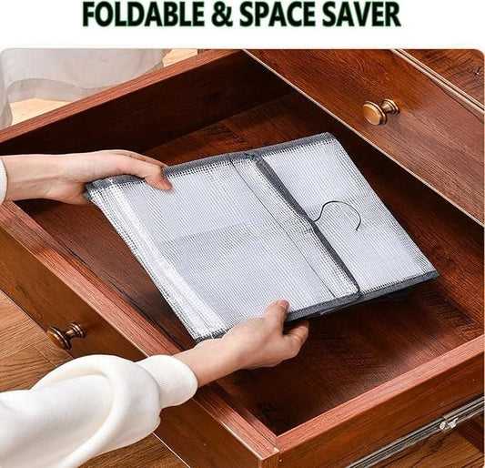Hanging Closet Foldable Organizer – 6-Slot Space-Saving Wardrobe Storage Rack