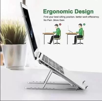Elevate Your Work & Comfort with the Barato Cart Adjustable Laptop Stand!
